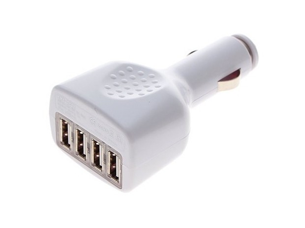 &u++ CARGADOR AUTO 4 USB EN BLISTER PG-548